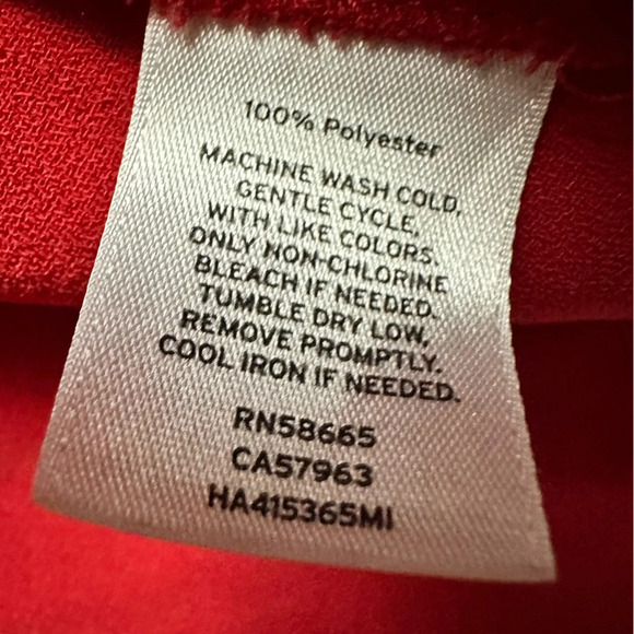 Halogen Red Blouse - Picture 6 of 6